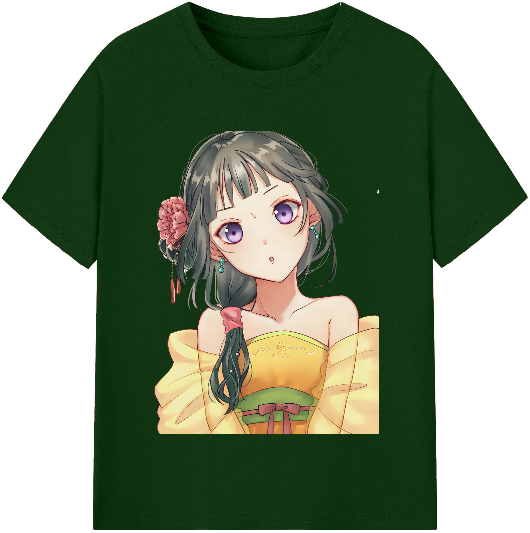 （画像用） 薬屋のひとりごと The Apothecary Diaries 綿100％半袖Tシャツ（フロントプリント）